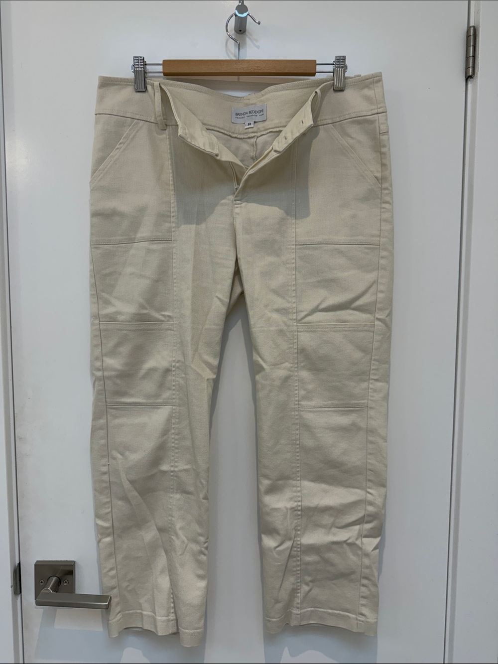 Brenda Beddome Women’s Cream Pants size 32